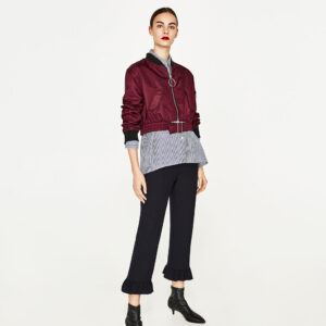Short Bomber Jacket