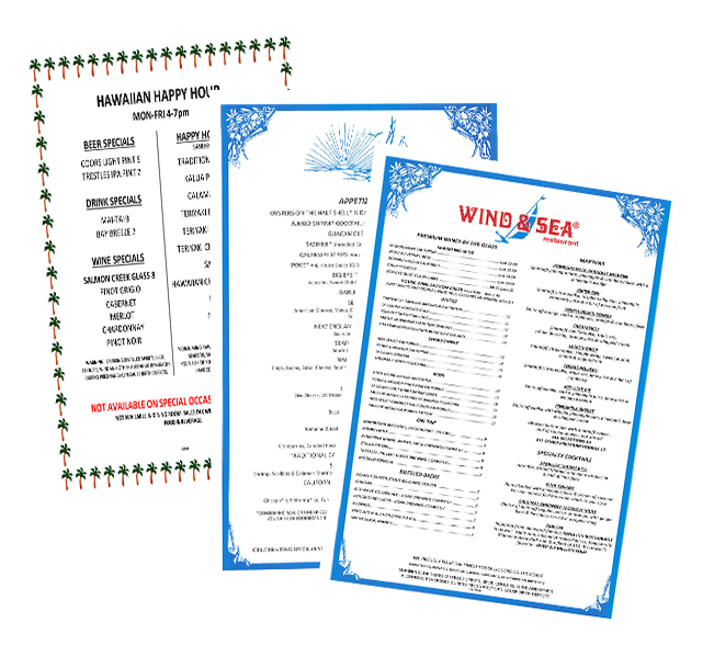 Wind & Sea Restaurants